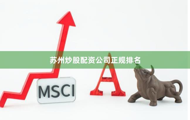 苏州炒股配资公司正规排名